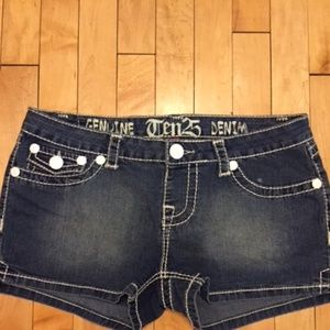 Ten25 Jean Shorts in women